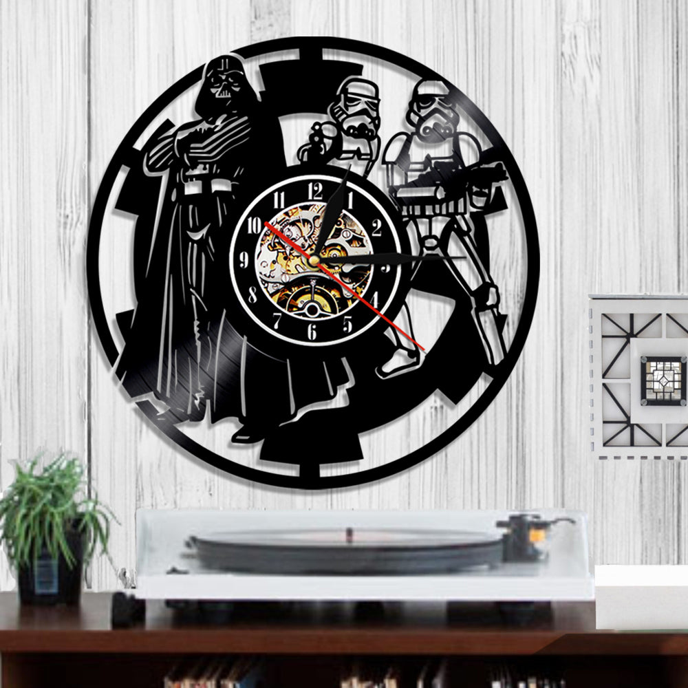 Storm Soldiers Vinyl Record Wall Clock
