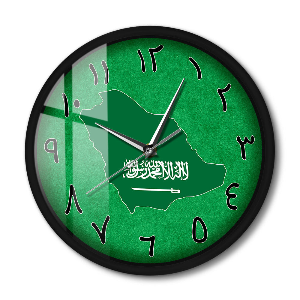 Saudi Arabia Sound Activated Wall Clock