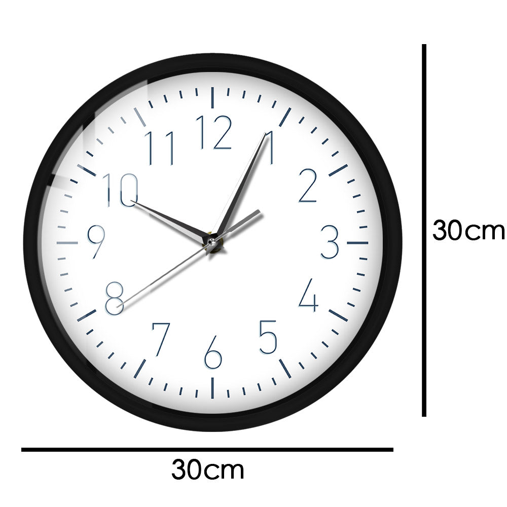 Nordic Modern Minimalist Sound Activated Wall Clock