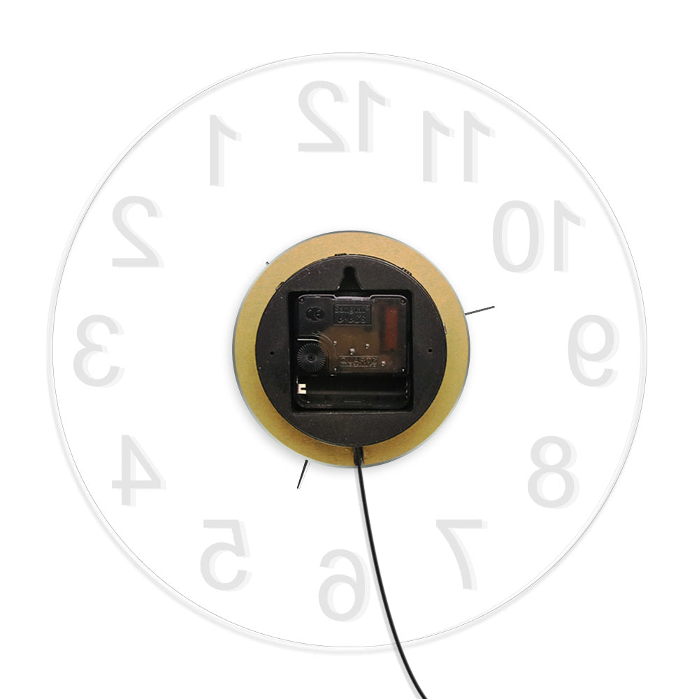Modern Design LED Neon Wall Clock