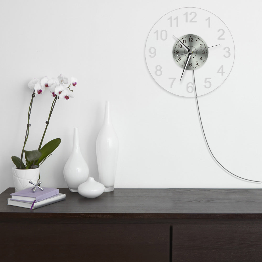 Modern Design LED Neon Wall Clock