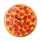 Italian Pepperoni Pizza Wall Clock