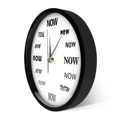 Time is NOW Sound Activated Wall Clock