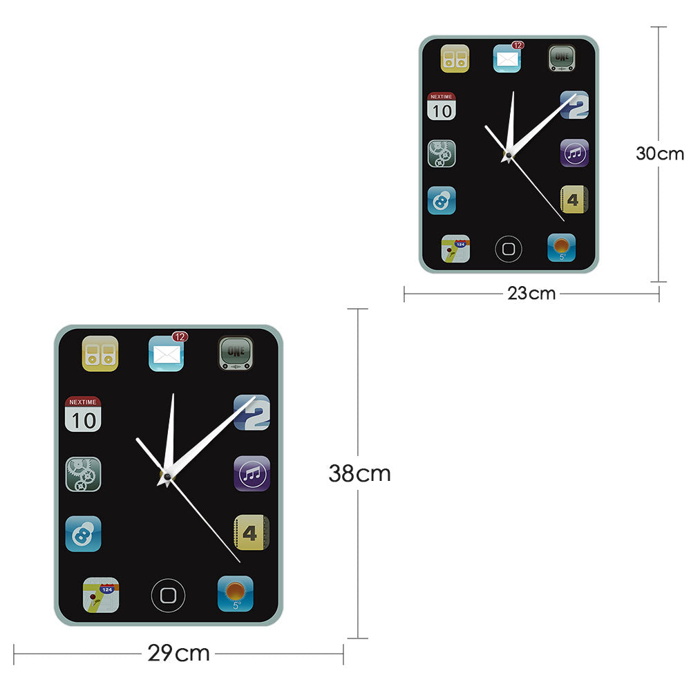 Hilarious Wall Pad Clock
