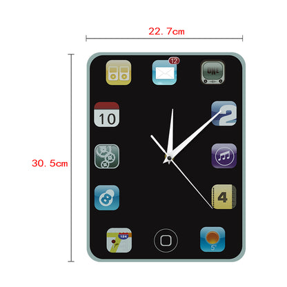Hilarious Wall Pad Clock