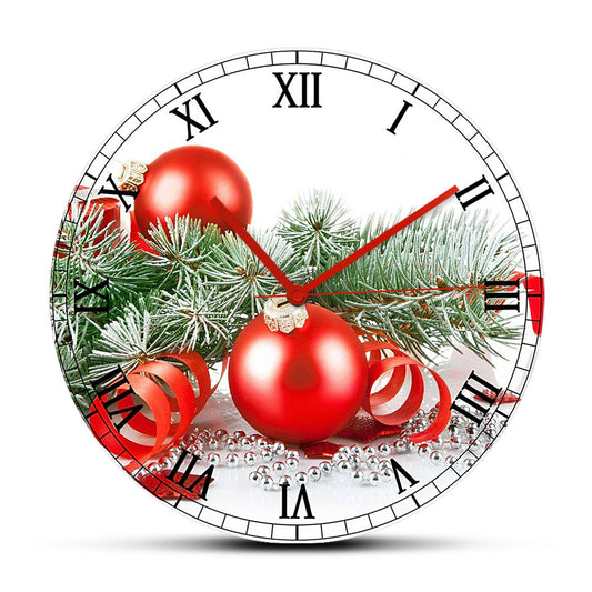Merry Christmas Wall Clock
