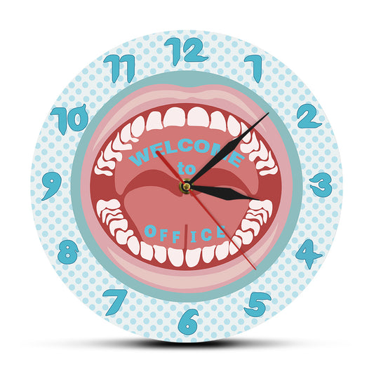 Personalized Your Name Dentist Wall Clock
