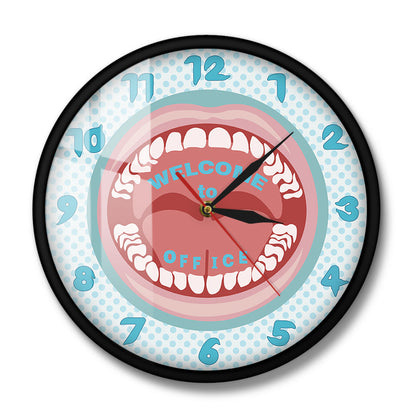 Personalized Your Name Dentist Wall Clock