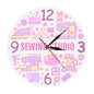 Sewing Studio Wall Clock