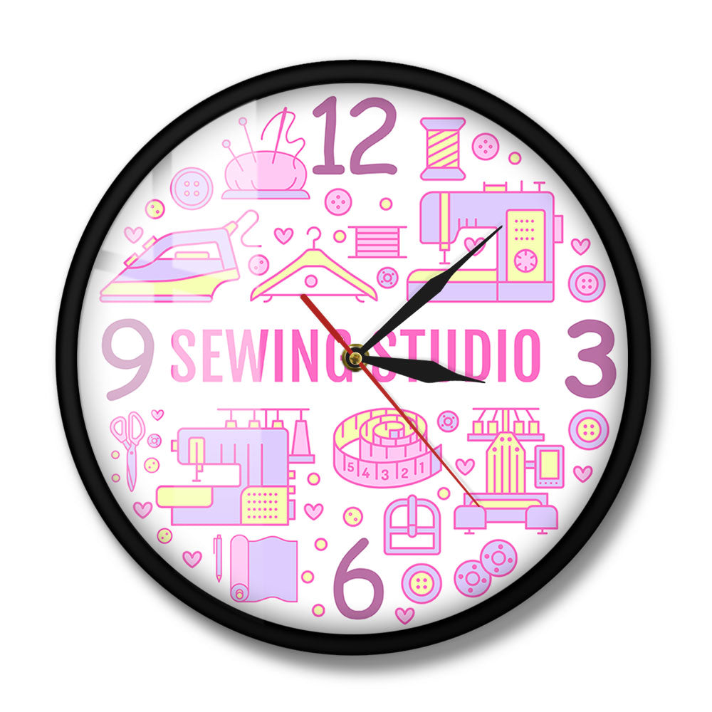 Sewing Studio Wall Clock