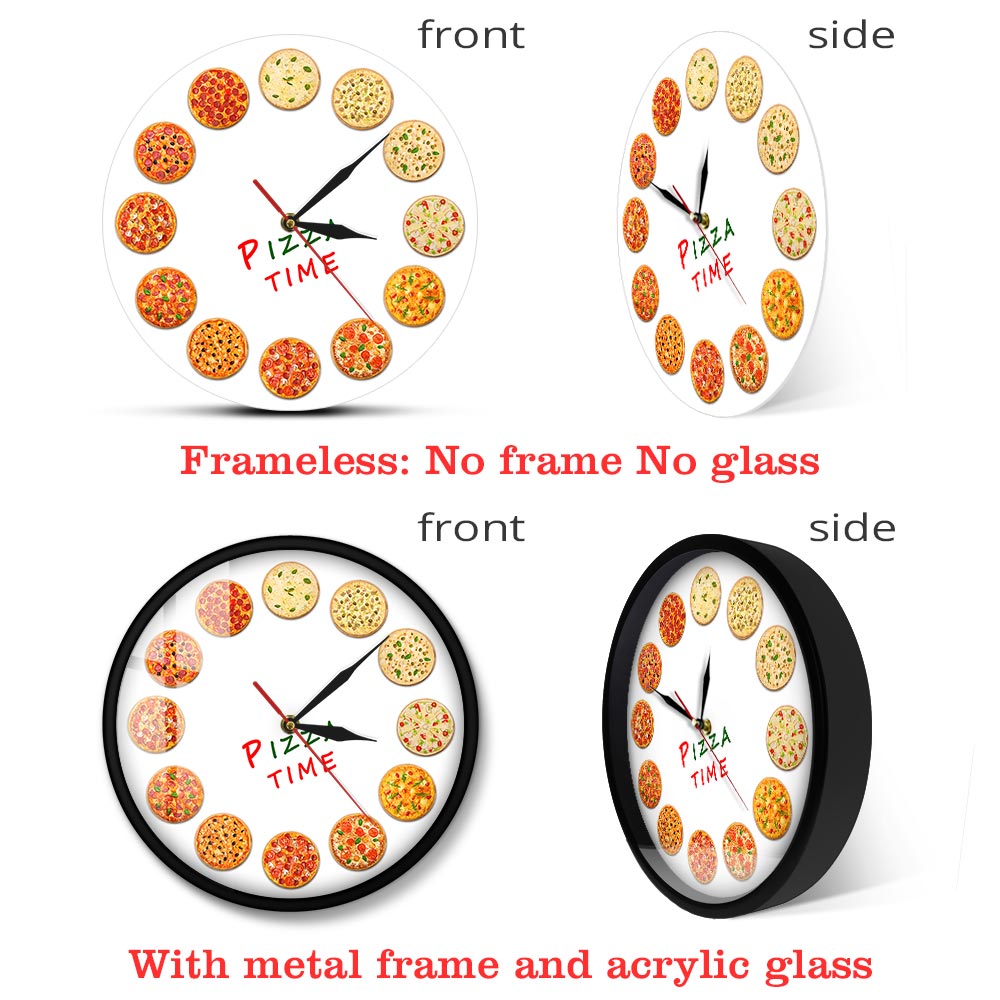 Pizza Time Wall Clock