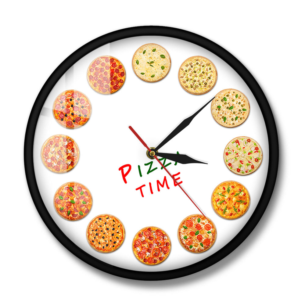 Pizza Time Wall Clock