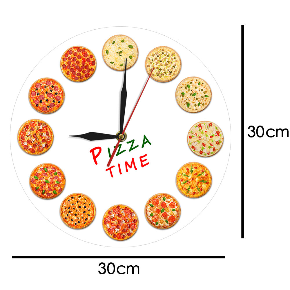 Pizza Time Wall Clock