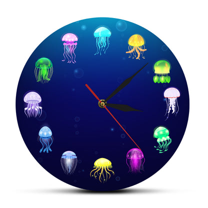 Jellyfish Wall Clock