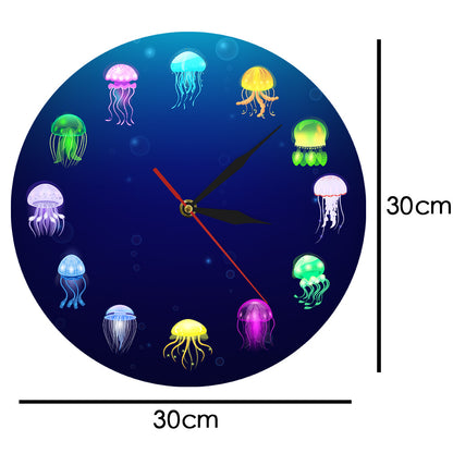 Jellyfish Wall Clock