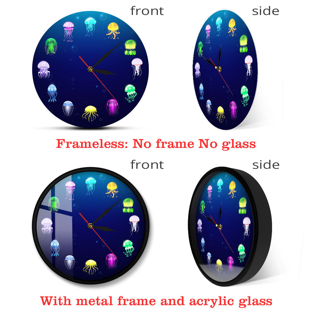 Jellyfish Wall Clock