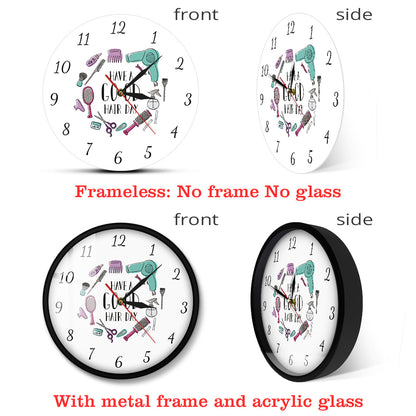 Hair Day Wall Clock