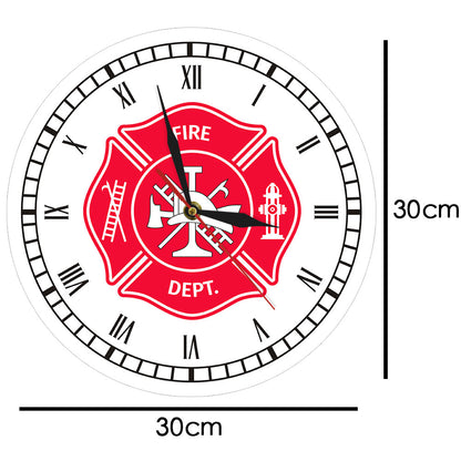 Firefighter Wall Clock