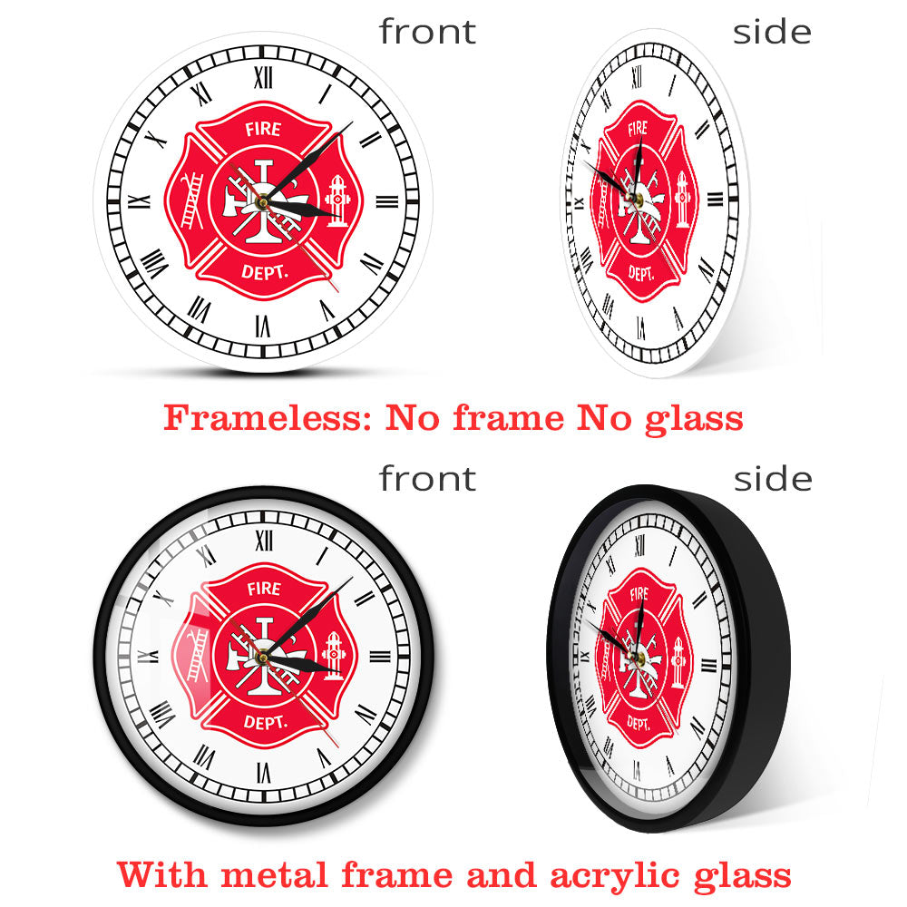 Firefighter Wall Clock