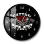 Tattoo Logo Wall Clock