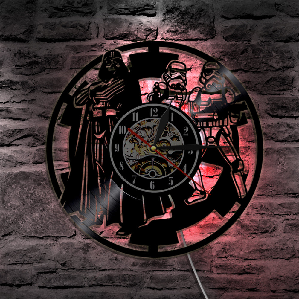 Storm Soldiers Vinyl Record Wall Clock