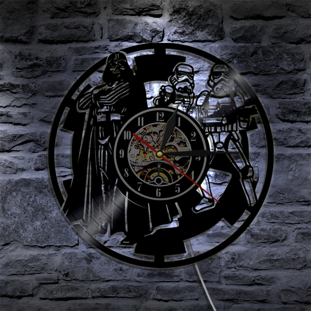 Storm Soldiers Vinyl Record Wall Clock