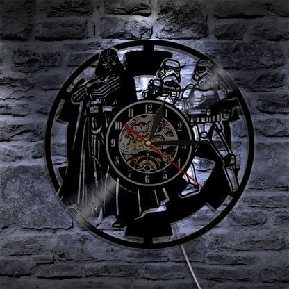Storm Soldiers Vinyl Record Wall Clock