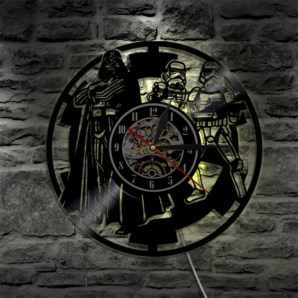 Storm Soldiers Vinyl Record Wall Clock