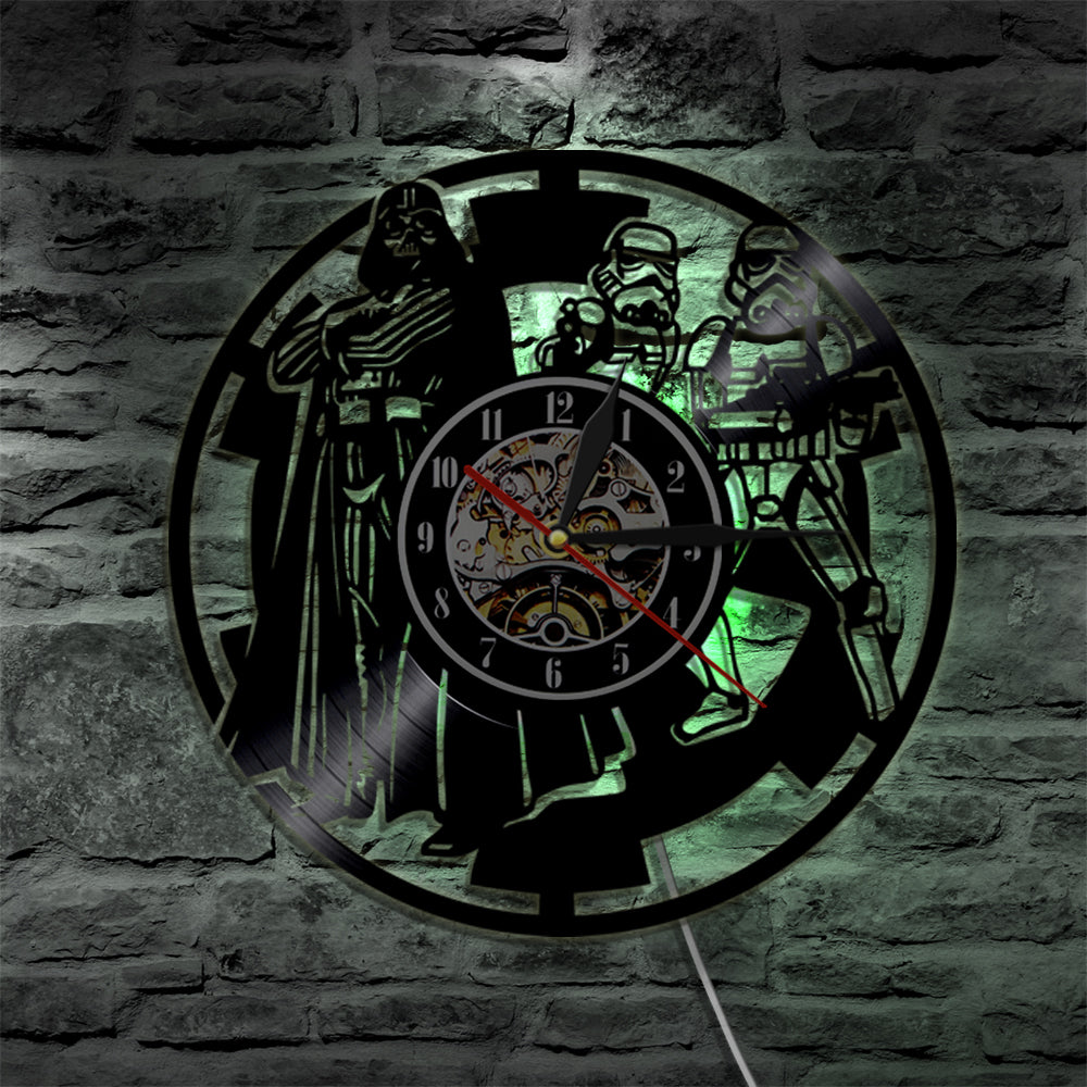 Storm Soldiers Vinyl Record Wall Clock