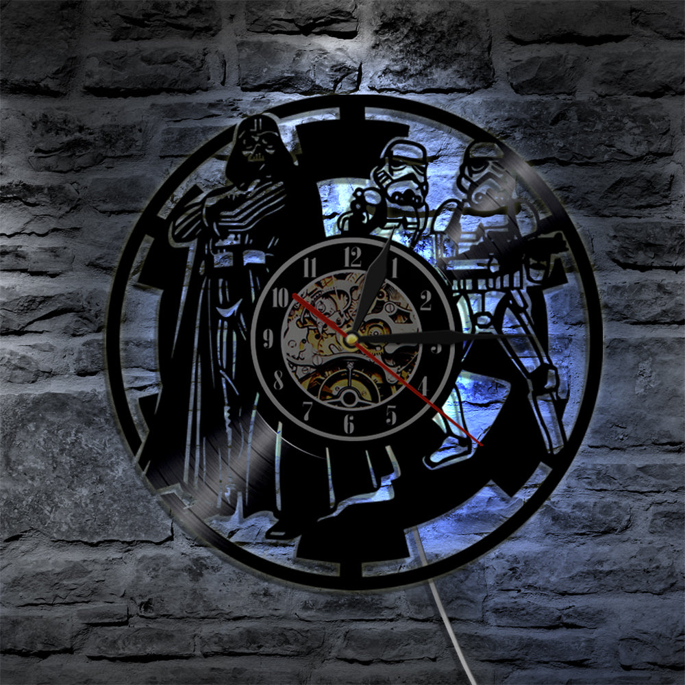 Storm Soldiers Vinyl Record Wall Clock