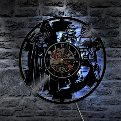 Storm Soldiers Vinyl Record Wall Clock