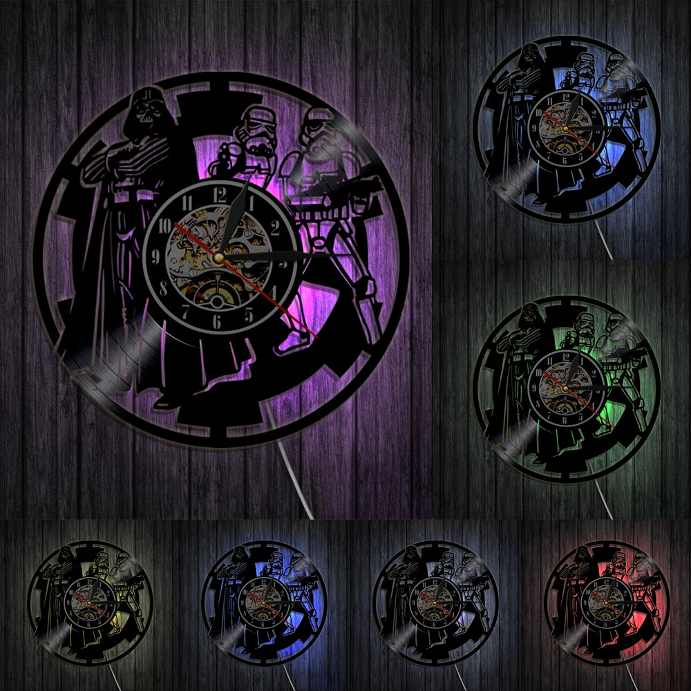 Storm Soldiers Vinyl Record Wall Clock