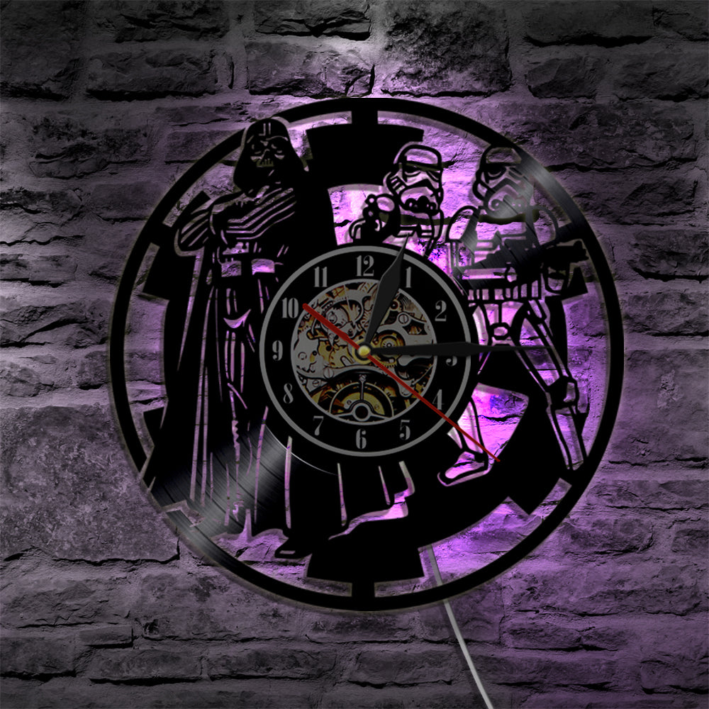 Storm Soldiers Vinyl Record Wall Clock