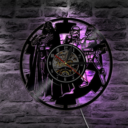 Storm Soldiers Vinyl Record Wall Clock
