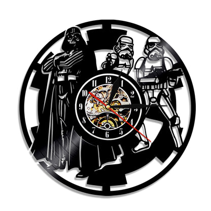 Storm Soldiers Vinyl Record Wall Clock