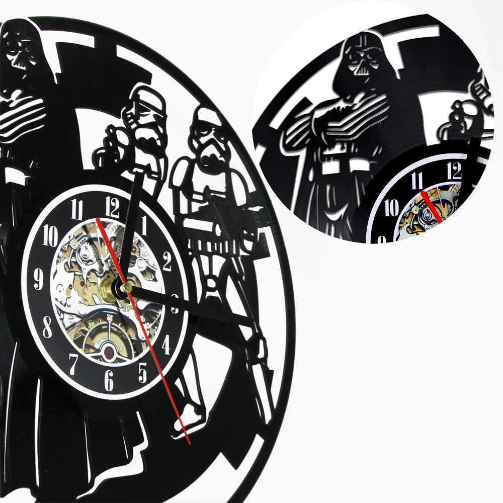 Storm Soldiers Vinyl Record Wall Clock