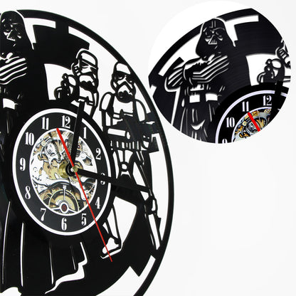 Storm Soldiers Vinyl Record Wall Clock