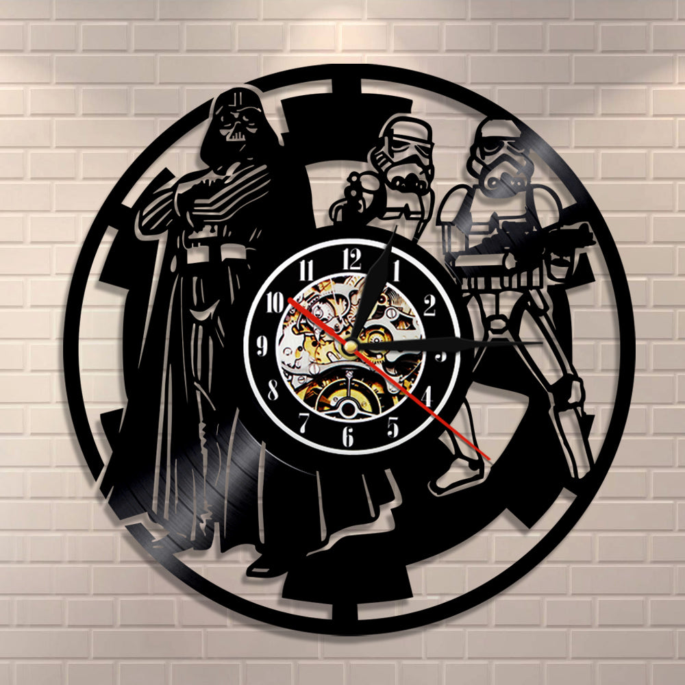 Storm Soldiers Vinyl Record Wall Clock