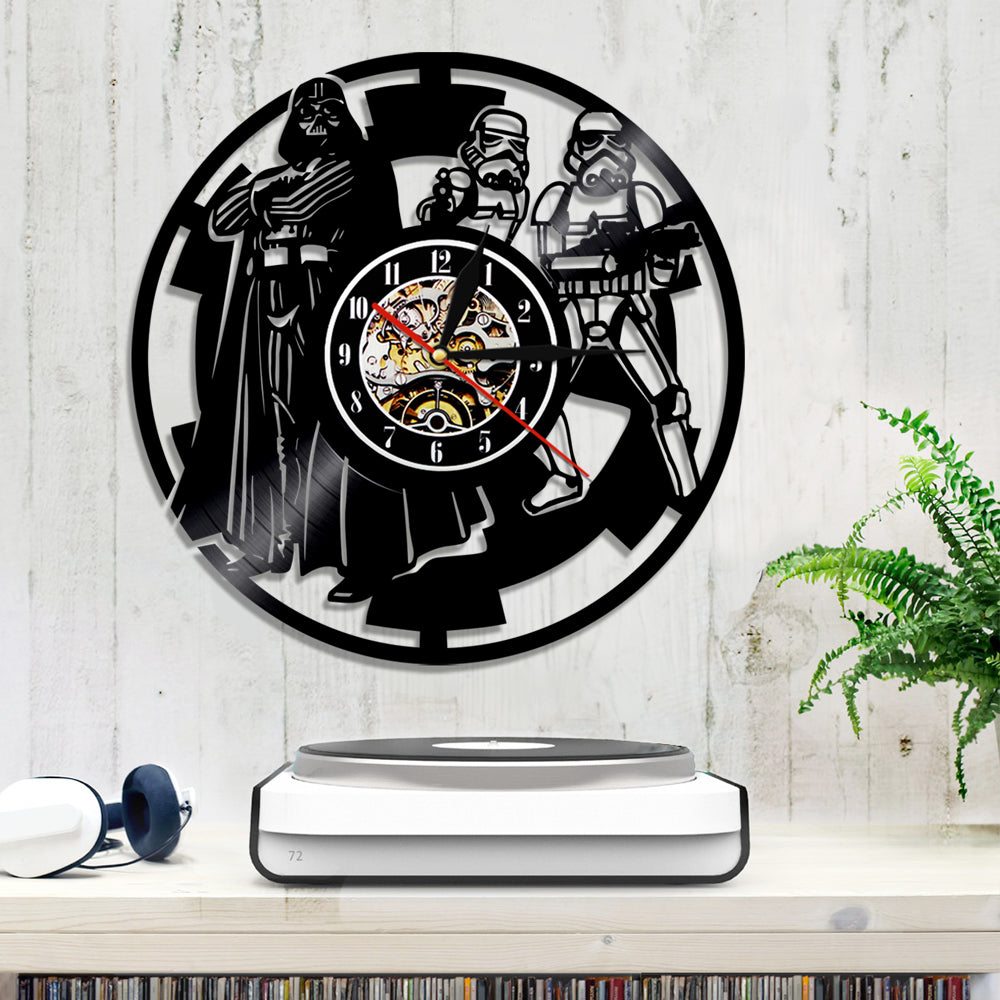 Storm Soldiers Vinyl Record Wall Clock