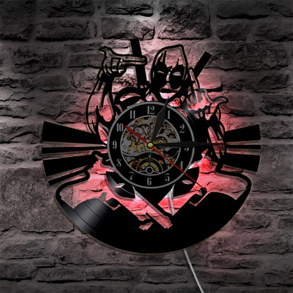 Wade Winston Wilson Mutants Vinyl Record Wall Clock