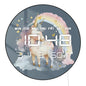 Rainbow Unicorn Modern Electronic Wall Clock Large Numeric Display For Girls Nursery Room Fantasy Home Decor Digital Wall Clock