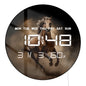 Running Horse Digital Wall Clock with Glowing LED Display Calendar Temperature Freedom Animal Home Decor Electronic Wall Clock