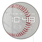 Base Ball Electric Wall Clock Large Numeric Display for for Boy Room Playroom Nursery Sports Home Decor LED Digital Wall Clock