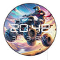 Anime ATV Jump LED Digital Wall Clock Extreme Quad Bike Off-Road 12/24hr Format Electric Clock 12/24hr Timer with Calendar Date