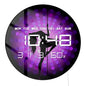 Pole Dancing Girl LED Digital Wall Clock For Dancing Studio Steal Tube Dancer Silhouette Electric Numeric Clock Wall & Desk Use
