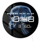 Human X-ray Skull Electronic Wall Clock Large Numeric Display for Medical Office Modern Design Digital Wall Clock Doctors Gift