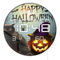 Halloween Owl Home Decor Electronic Wall Clock with Timer Calendar Date Temperature Auto Dimming  LED Digital Display Wall Clock