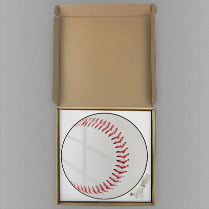 Base Ball Electric Wall Clock Large Numeric Display for for Boy Room Playroom Nursery Sports Home Decor LED Digital Wall Clock