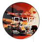 Motorsport Car Racing Big Digital Wall Clock Performance Car Electronic Wall Clock LED Display Calendar Temperature Auto Dimming