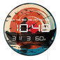 Mountain Lake Fishing on Boat Dual Purpose LED Digital Clock Wall Desk Use Fisherman Multifunction Modern Electronic Wall Clock